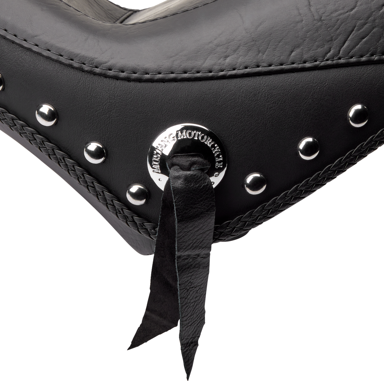 Mustang Original Studded Seat for 2000-2007 Harley Softail Fat Boy Heritage 75076