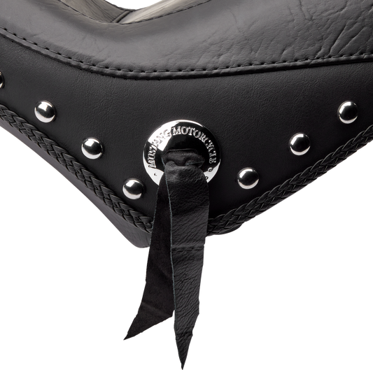 Mustang Original Studded Seat for 2000-2007 Harley Softail Fat Boy Heritage 75076