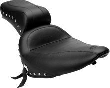 Mustang Original Studded Seat for 2000-2007 Harley Softail Fat Boy Heritage 75076