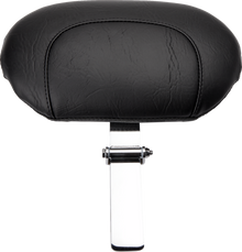 Mustang Wide Solo Seat with Backrest for 2000-2006 Harley Softail FLST FXST
