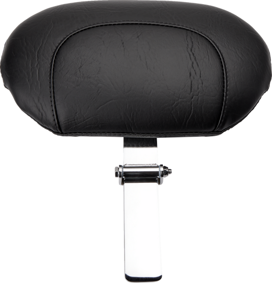 Mustang Wide Solo Seat with Backrest for 2000-2006 Harley Softail FLST FXST