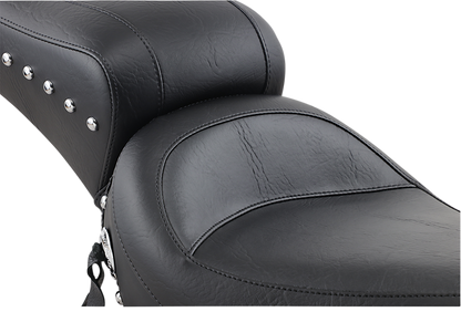 Mustang Studded Seat for 1958-1984 Harley Panhead Shovelhead FLH FX 75302