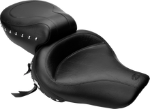 Mustang Wide Studded Seat for 1996-2003 Harley Dyna Super Glide Low Rider 75530