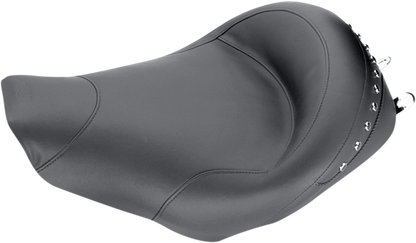 Mustang Wide Studded Touring Seat for 1999-2007 Harley Road King Street Glide