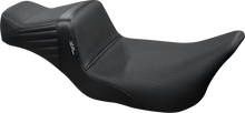 Le Pera Tailwhip Basketweave Daddy Long Legs Seat fits 2008-2025 Harley Touring